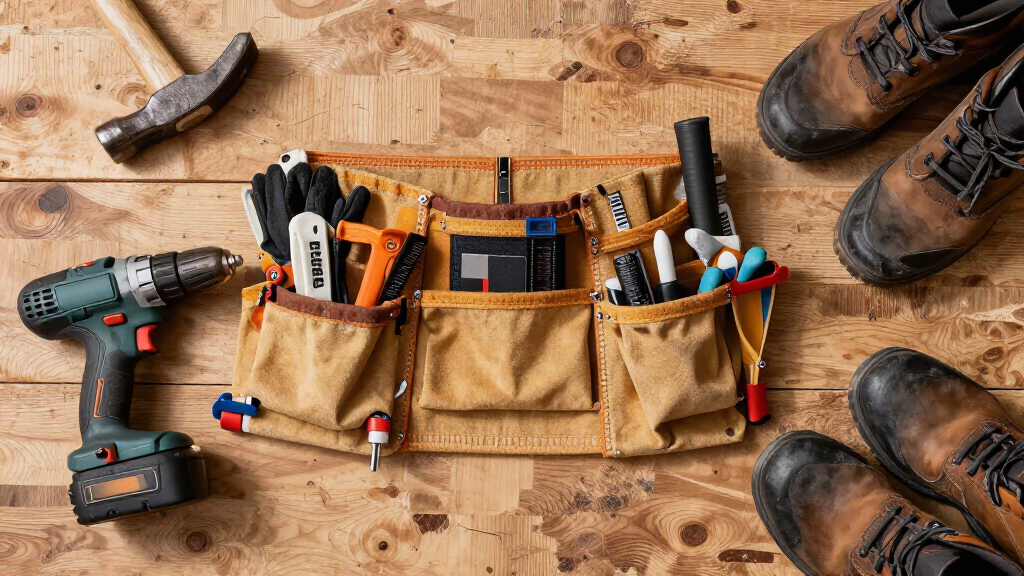 heavy-duty tool storage belts