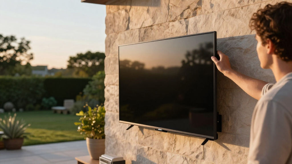 premium outdoor tvs weatherproof
