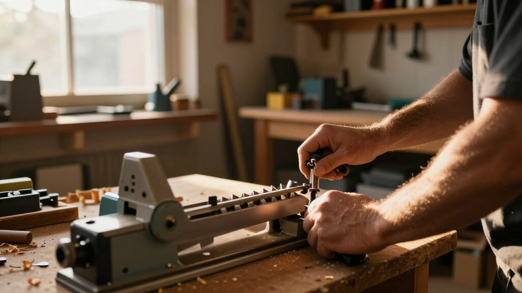 carbide insert cutterhead upgrade for planer for a garage workshop