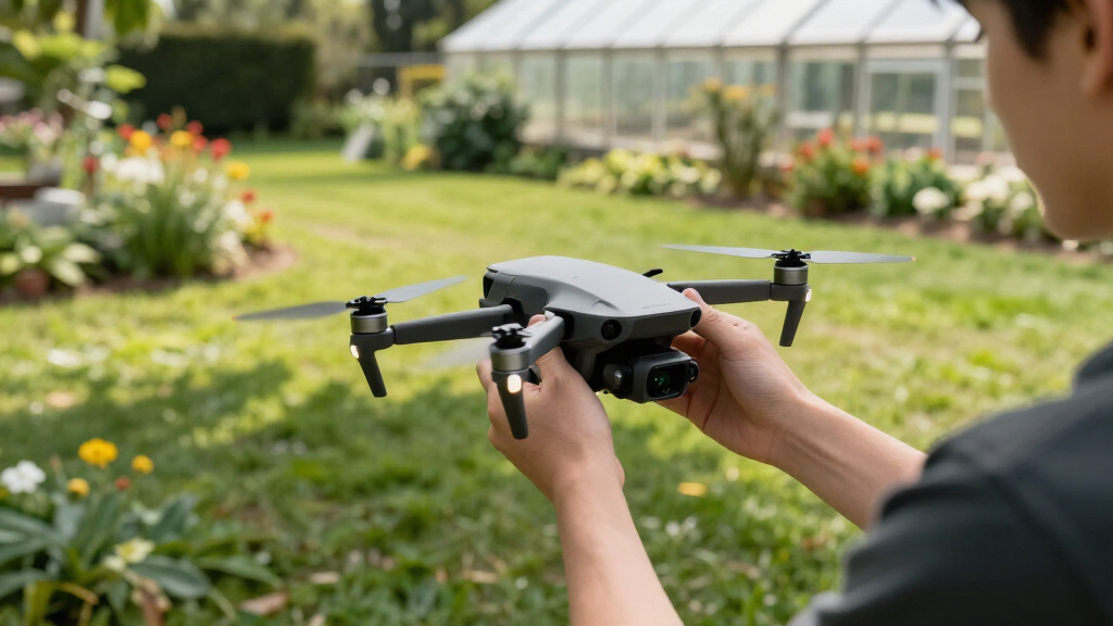 drone with obstacle avoidance for travel