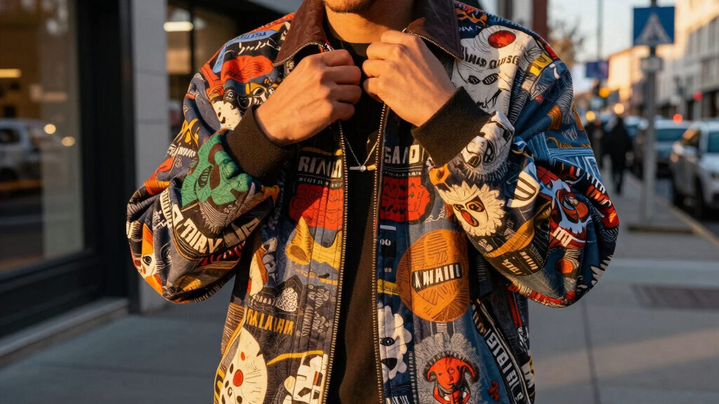 best character graphic jackets