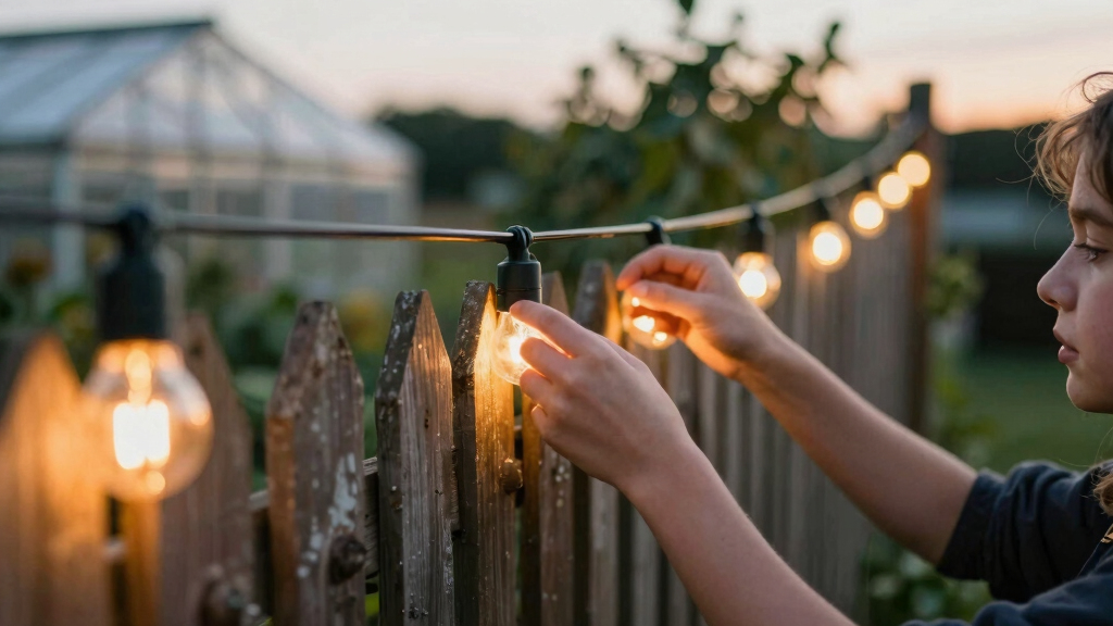 patriotic outdoor string lights