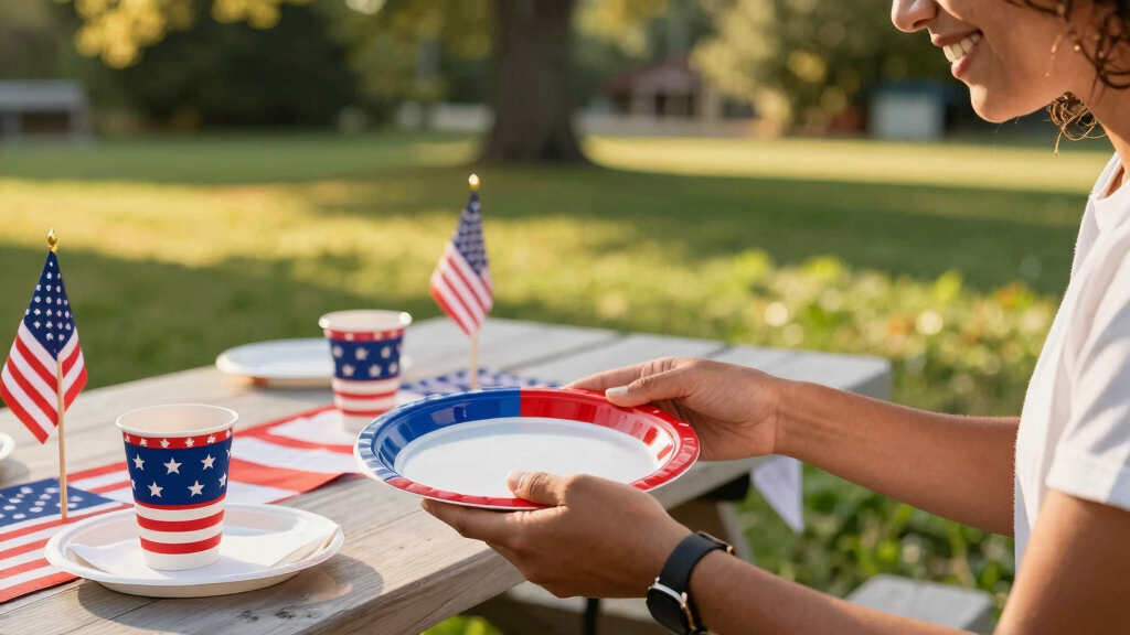 patriotic outdoor party supplies