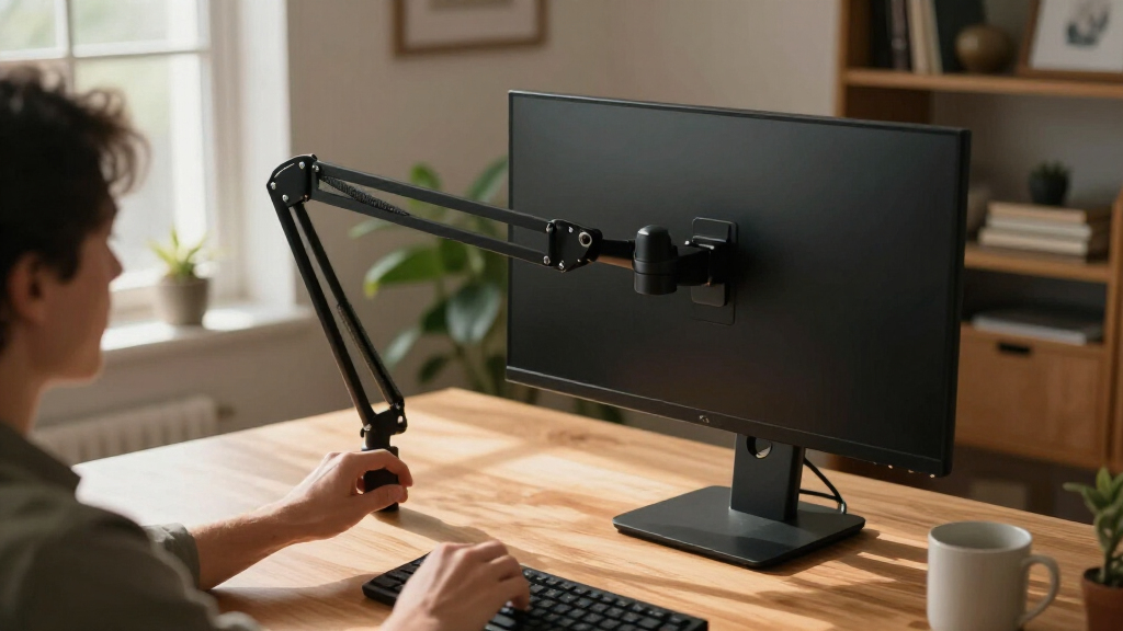 ergonomic monitor arms