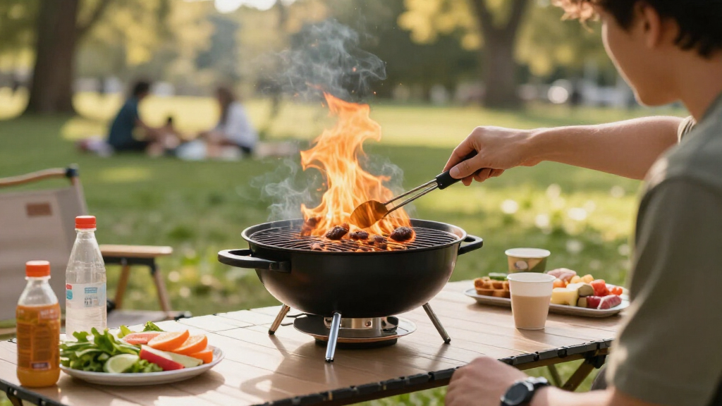 portable tailgating grills