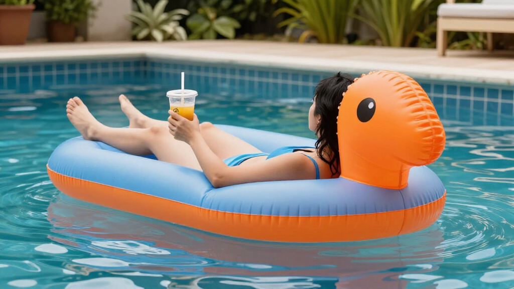 inflatable pool floats