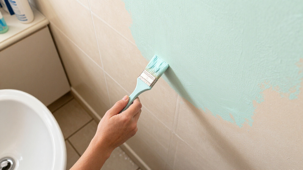 color for small bathroom