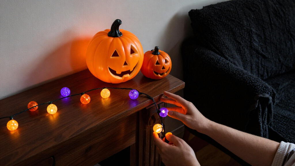 Halloween string lights