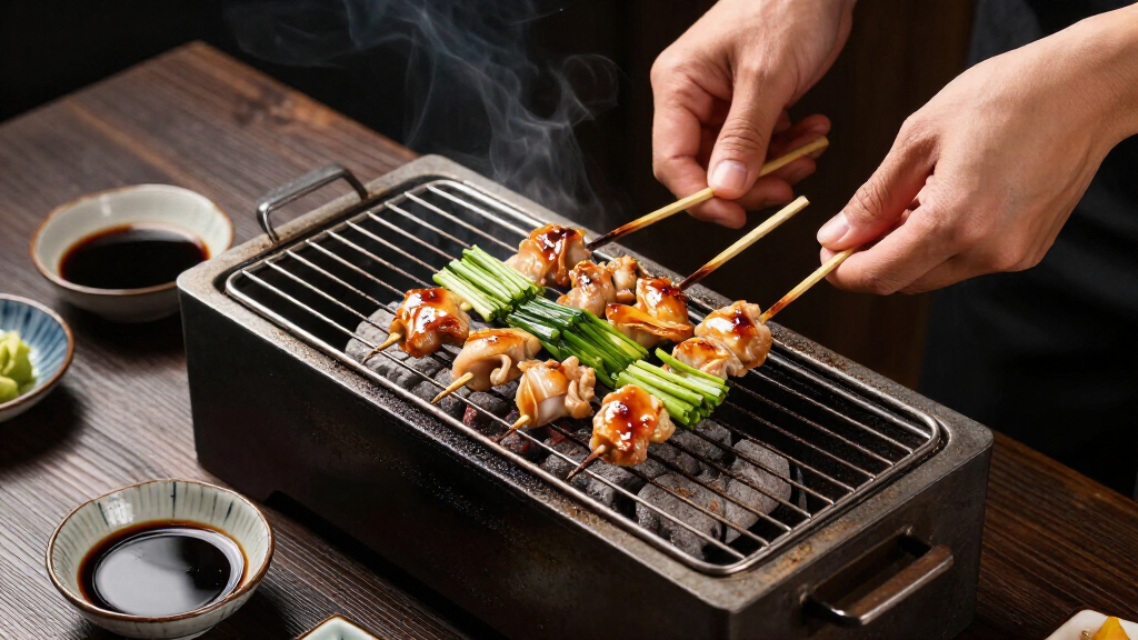 yakitori grills tabletop