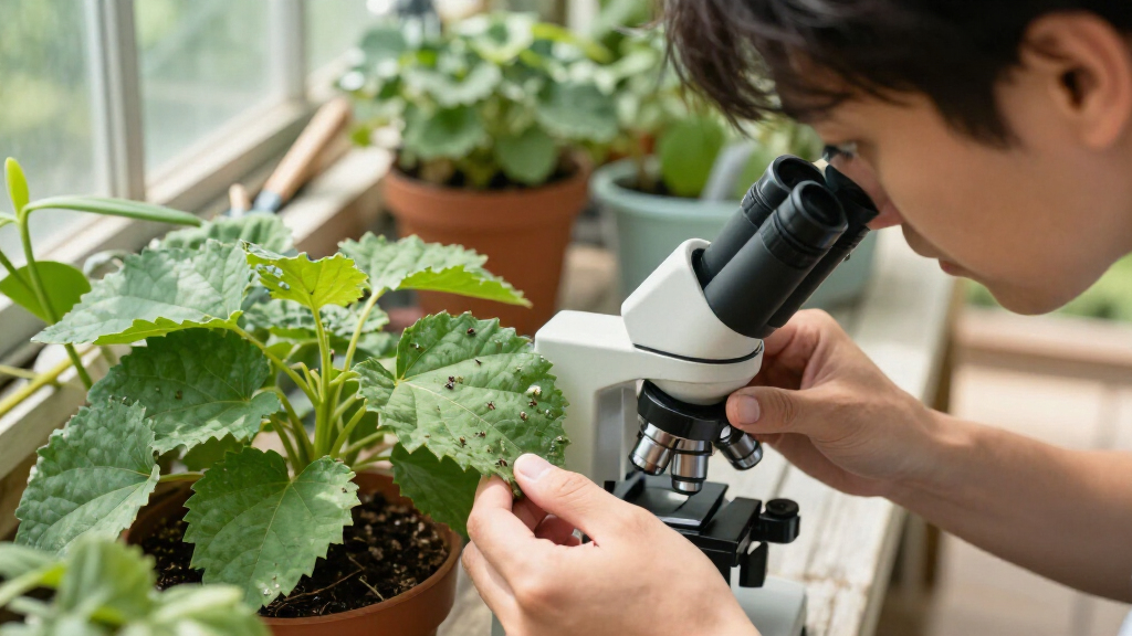 handheld microscope for spider mites and thrips