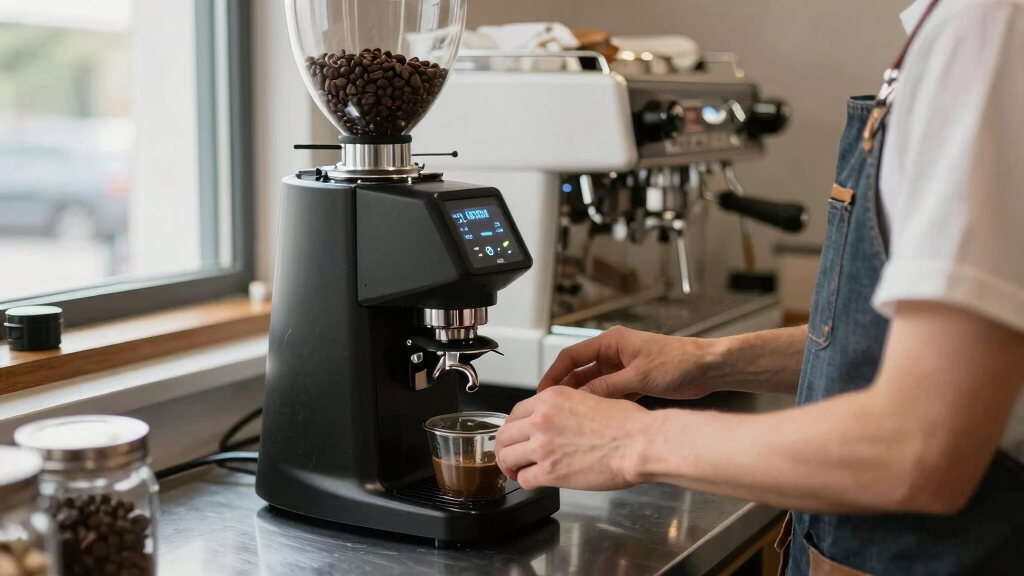 best flat burr grinder with variable RPM for espresso