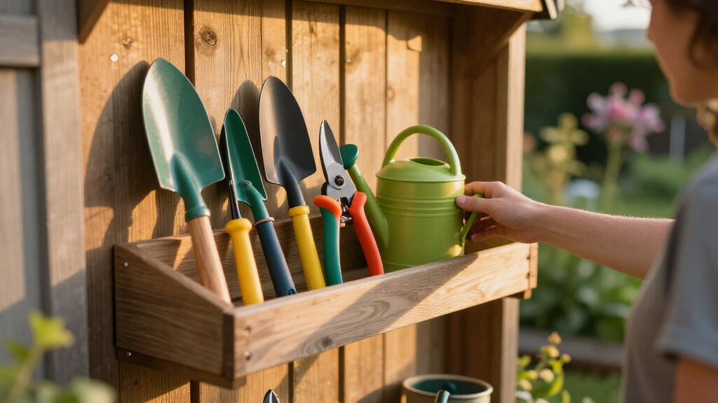 best garage storage system for garden tools