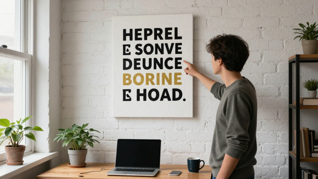 motivational wall art