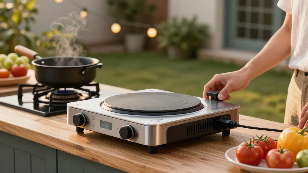 induction cookbackup for outage cooking