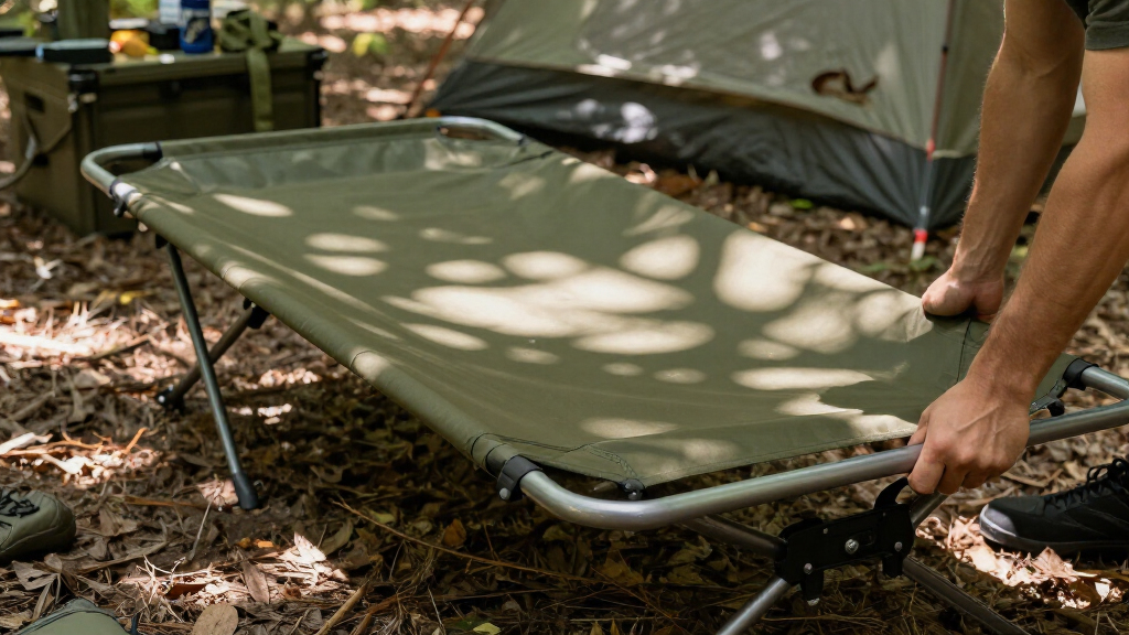 camping cots heavy duty