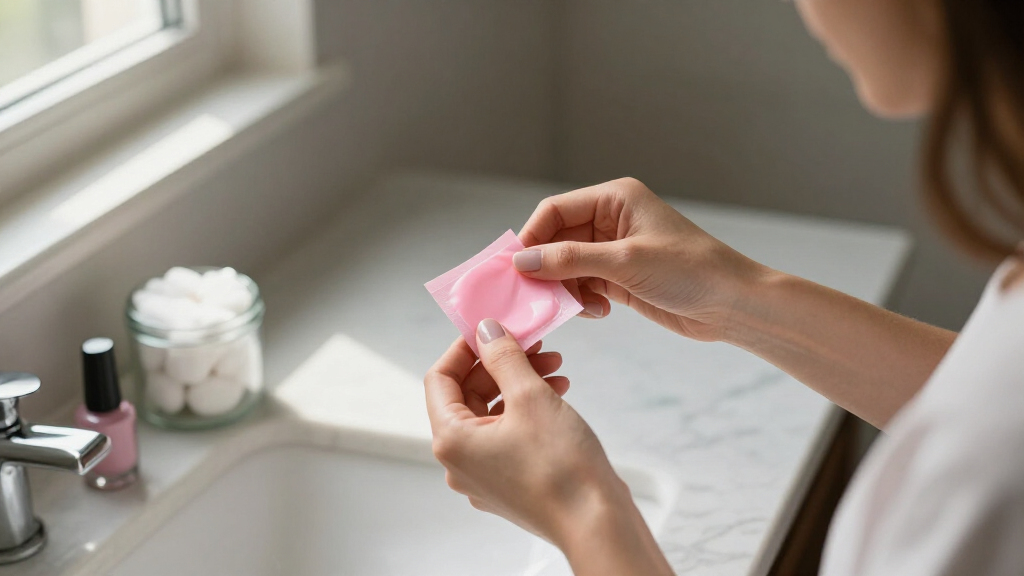 nail polish remover pads