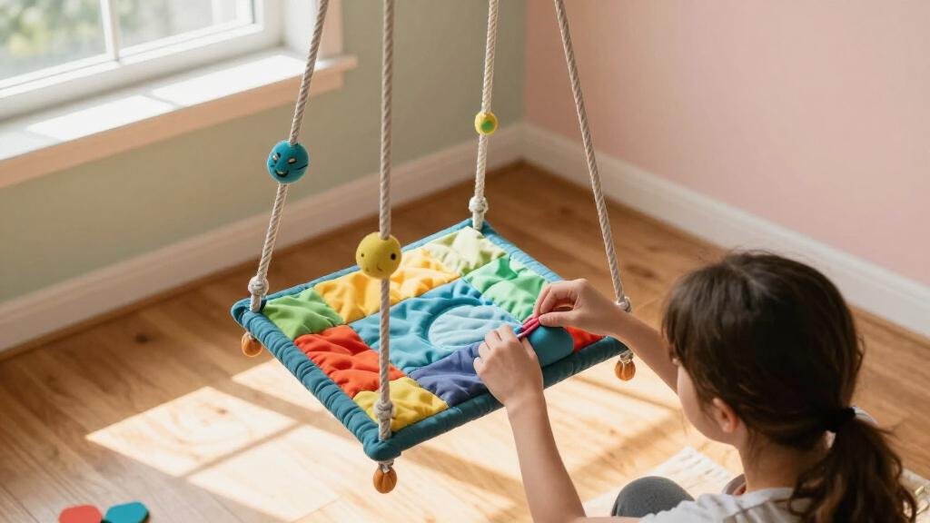 room for sensory swing