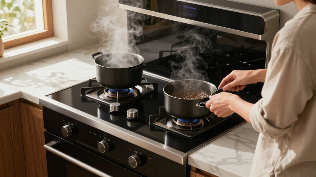 slide in induction range