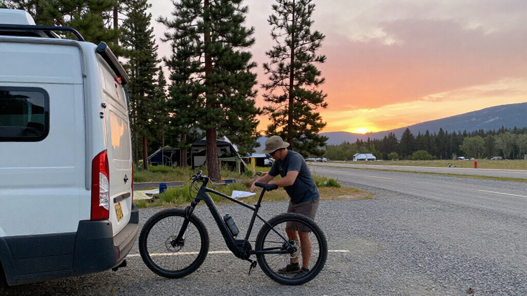 best e-bike rack for rv for full-time travel on rv road trips