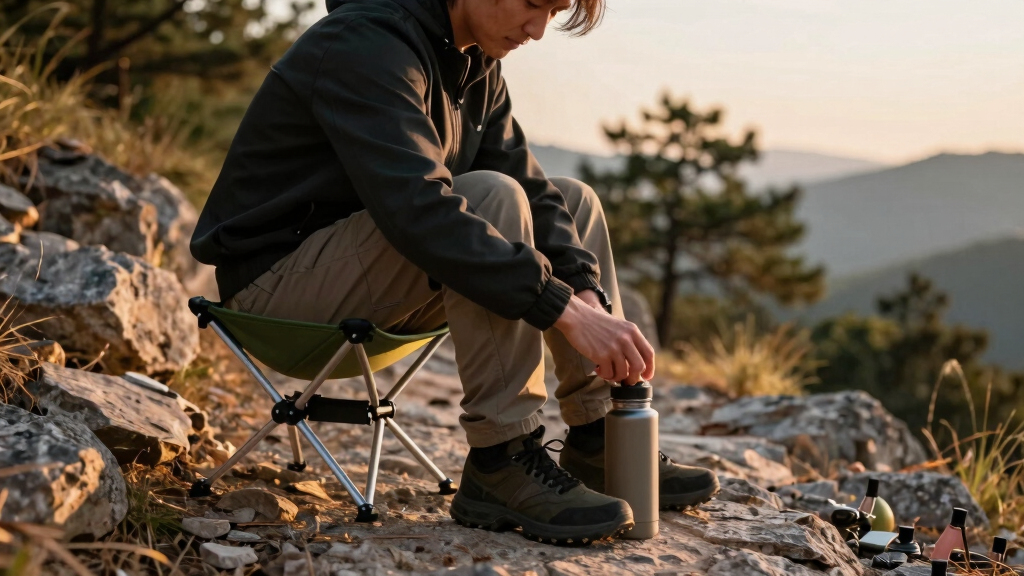 portable camping stool