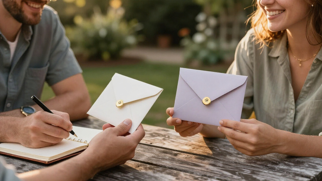 luxury stationery sets for couples