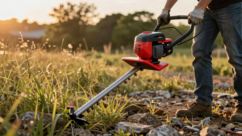 best walk behind string trimmers for rough ground