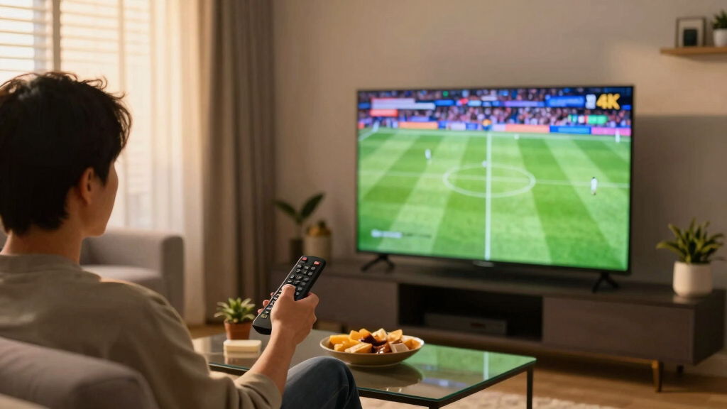 4K TVs for soccer viewing