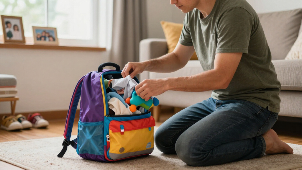 best backpack for child custody weekend transitions