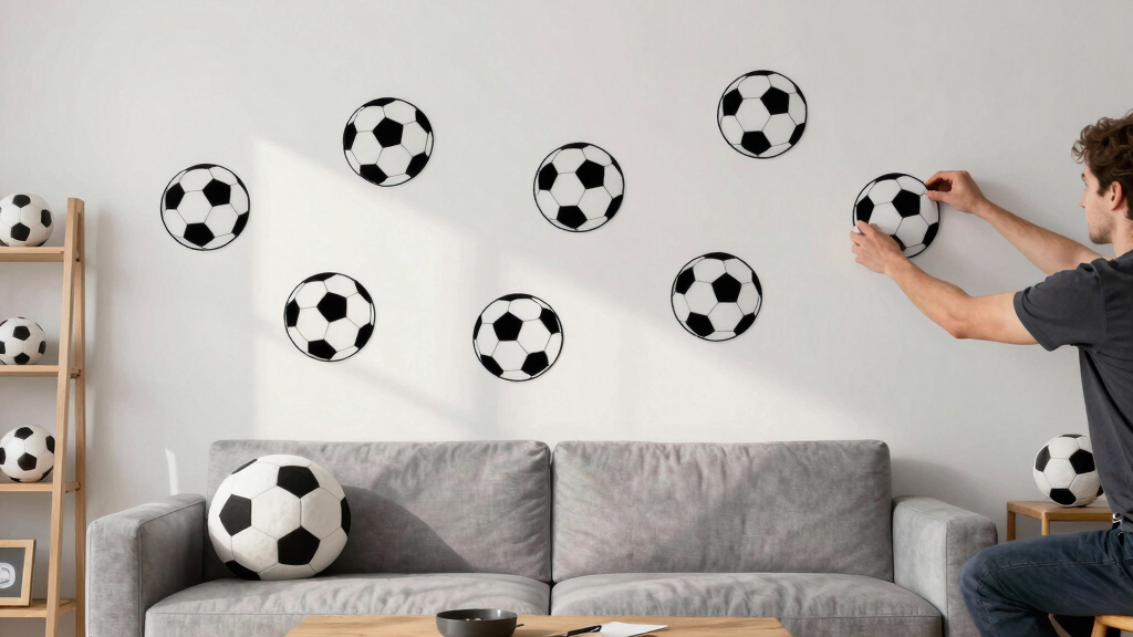 soccer fan home decor