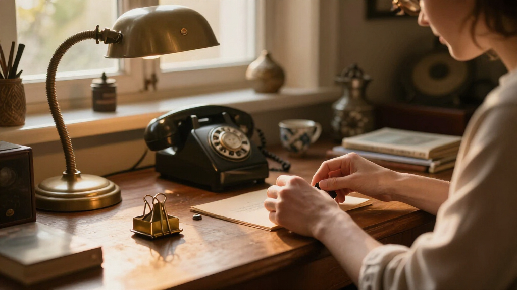 retro desk accessories