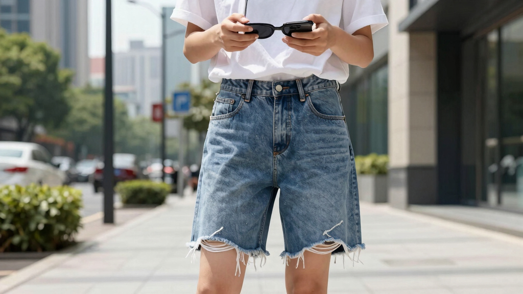 best denim shorts