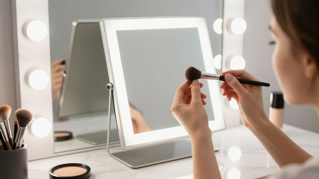lighted vanity mirrors for makeup rooms