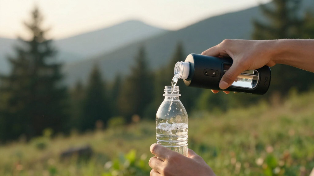 portable uvled water purifier