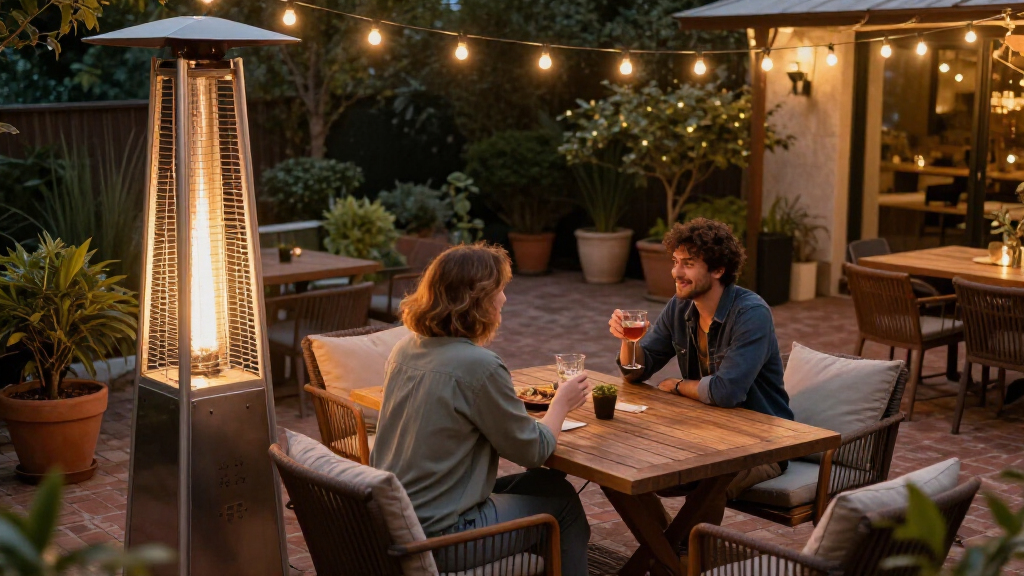 best patio heaters for winter evenings outside