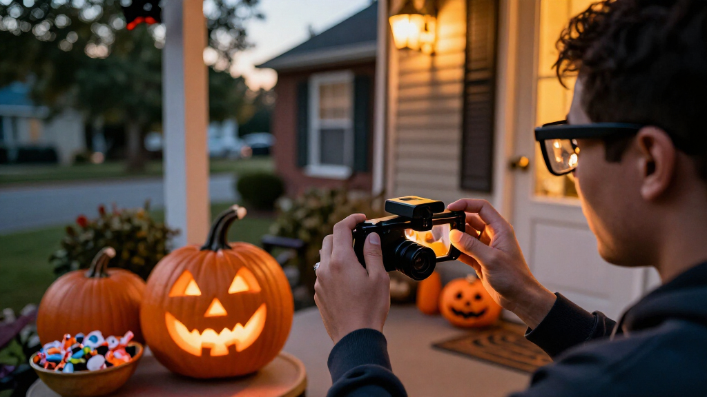 Halloween smart glasses