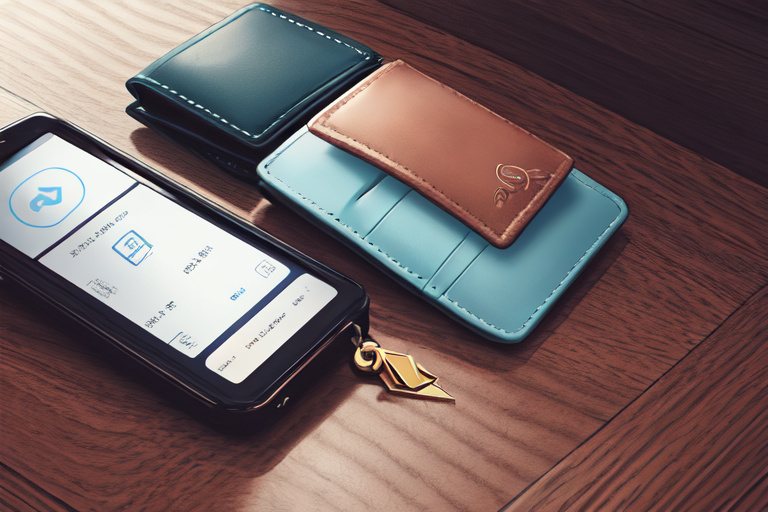a direct bank arrow and a wallet icon side by side to a screen