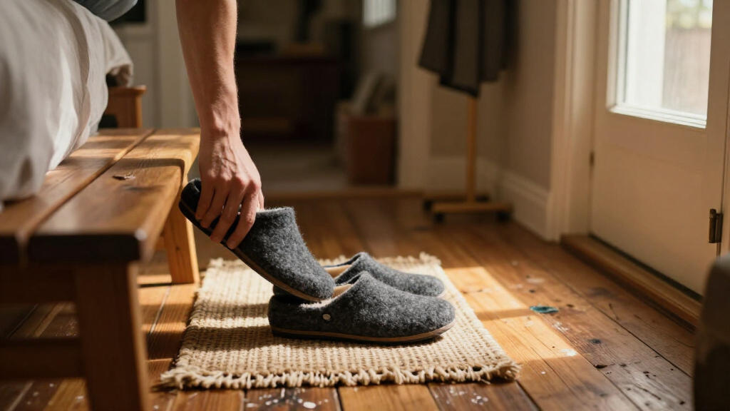 best wool felt clogs