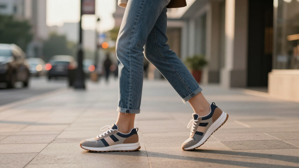 best trainers for cropped jeans