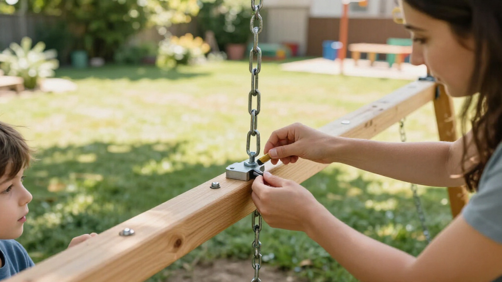backyard swing set heavy duty