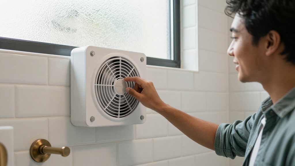 best large CFM bathroom fans with smart control