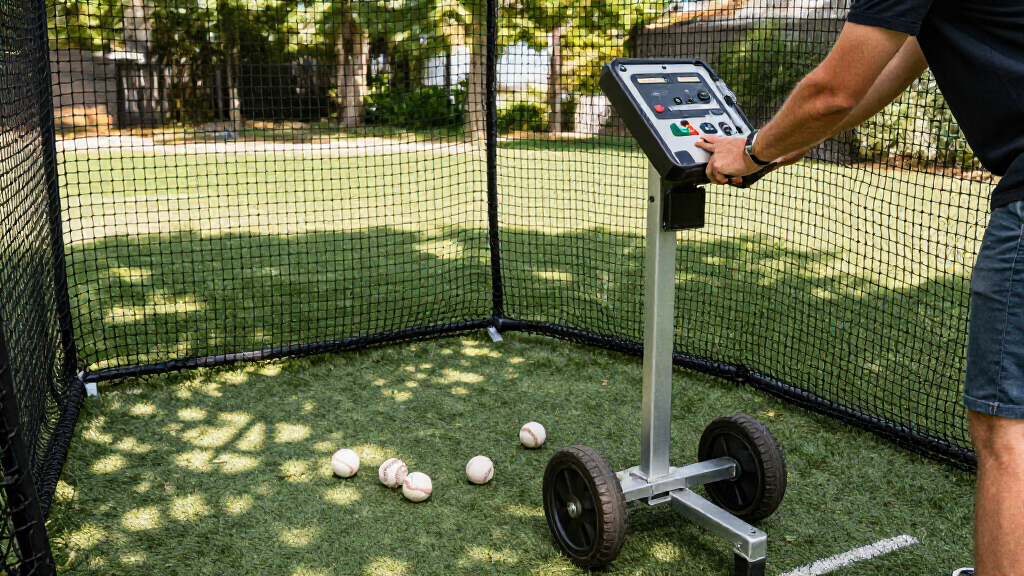 heavy duty pitching machines for backyard cages