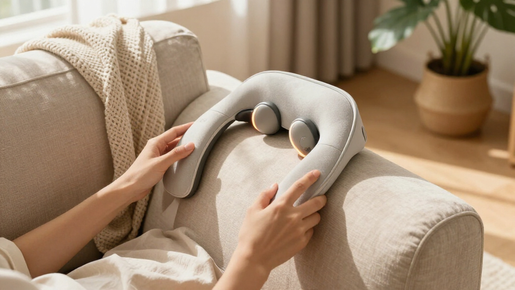 best neck and shoulder massager with heat