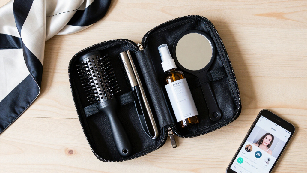 premium travel hair tool cases for packing