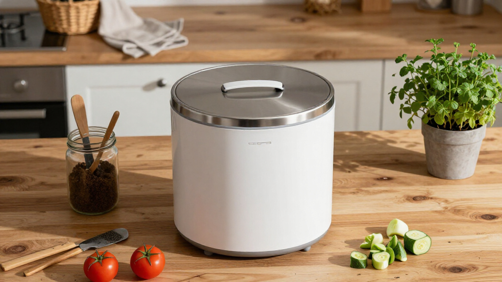 electric compost bin for kitchen