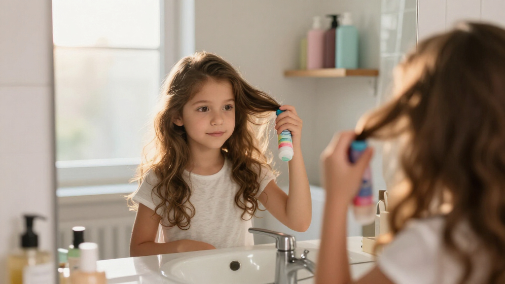 hair care products for school mornings