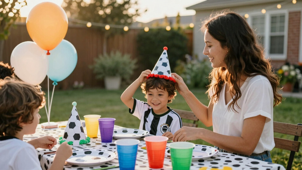 family-friendly soccer themed party supplies