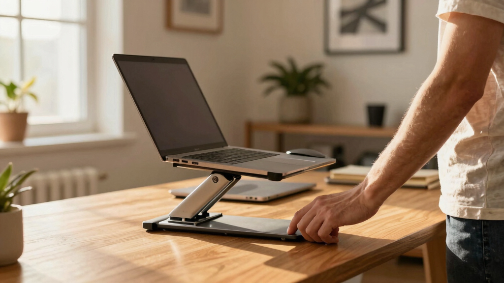 ergonomic standing desk converters