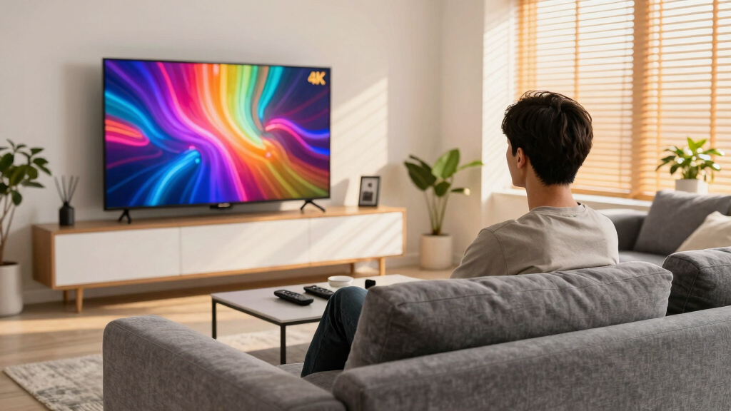large screen 4K TVs for watching