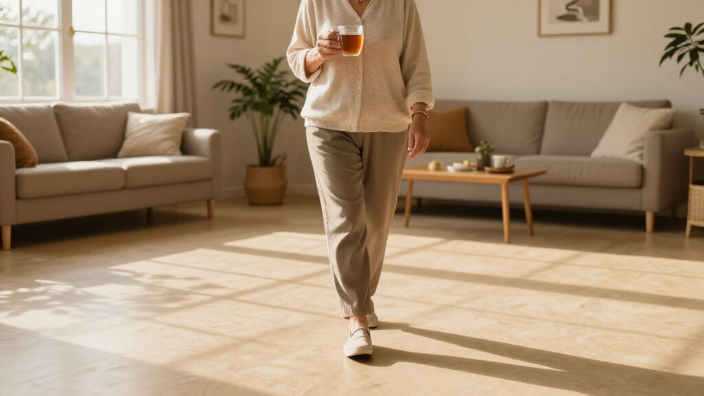 best non slip vinyl flooring for seniors
