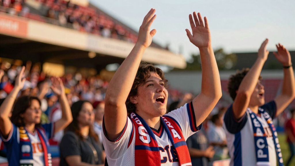 soccer fan apparel